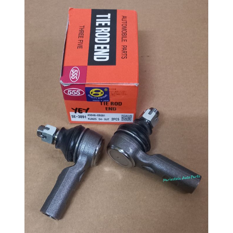 TIE ROD END for HILUX, FORTUNER 2005 2015 [ 555 Brand JAPAN