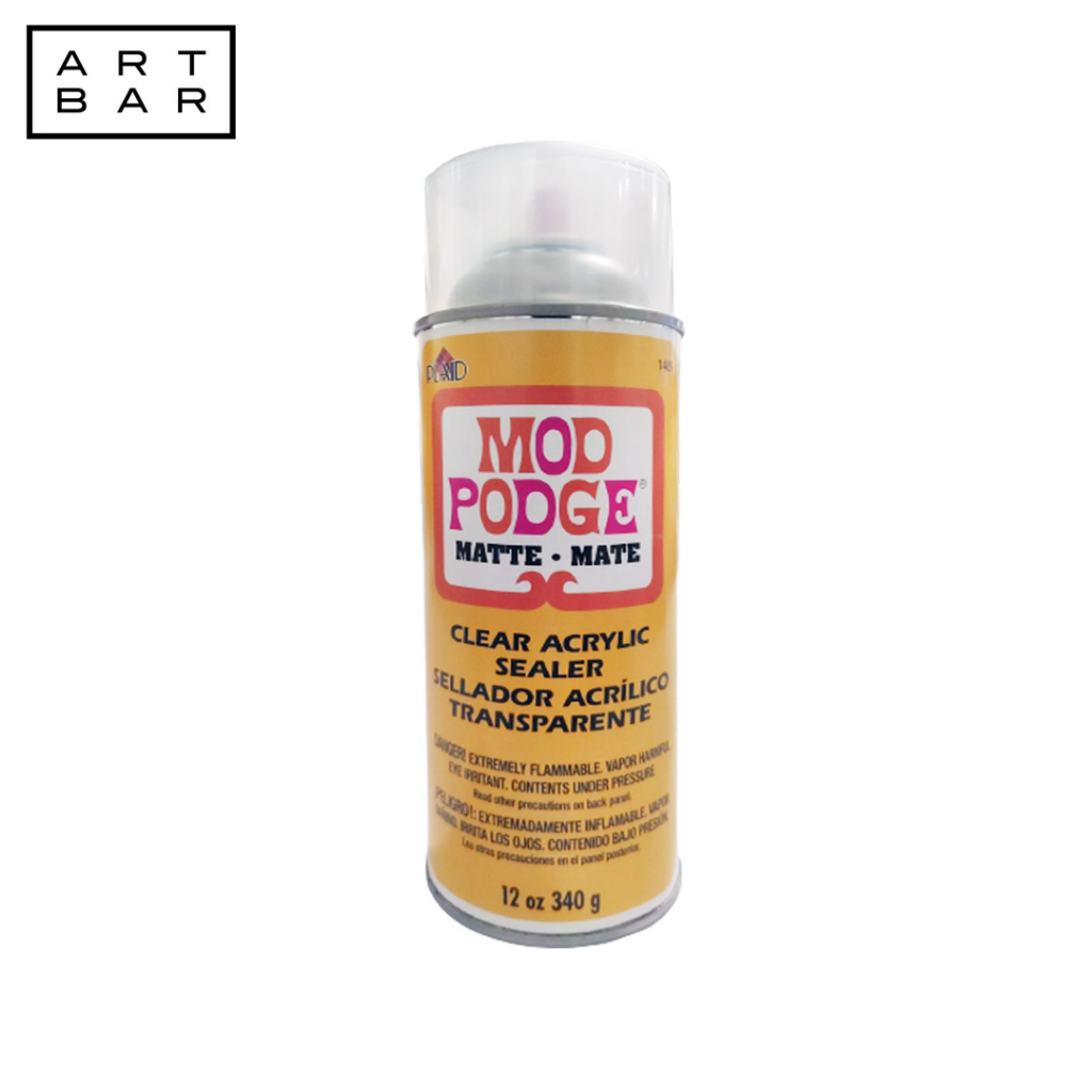 Mod Podge Acrylic Sealer Matte 12oz Aerosol Art Bar Shopee Philippines