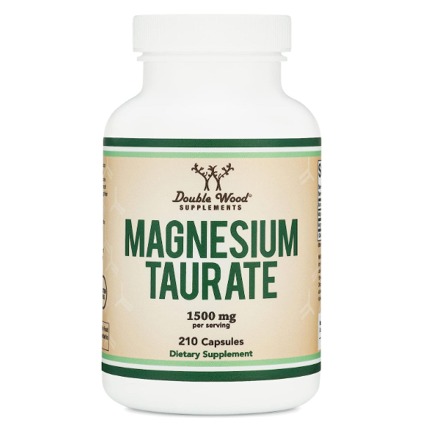 1,500 mg Magnesium Taurate Supplement for Cardiovascular Heart Health