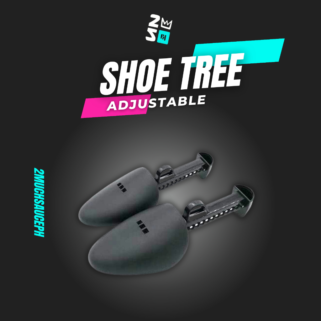 PREMIUM 1 PAIR SHOE TREE PLASTIC ADJUSTABLE Shaper Stretcher UNISEX 5us