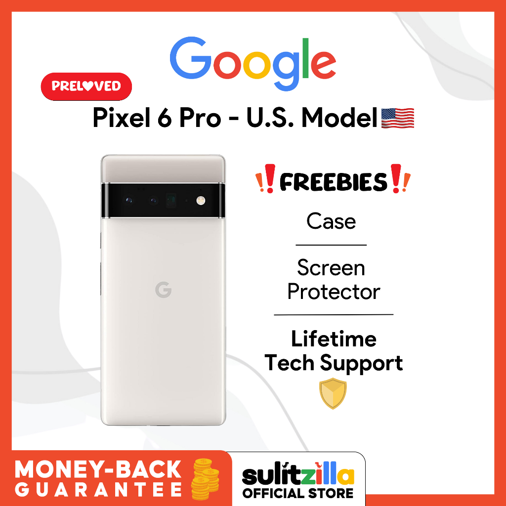 Google Pixel 6 Pro 128GB Cloudy White Excellent Condition with