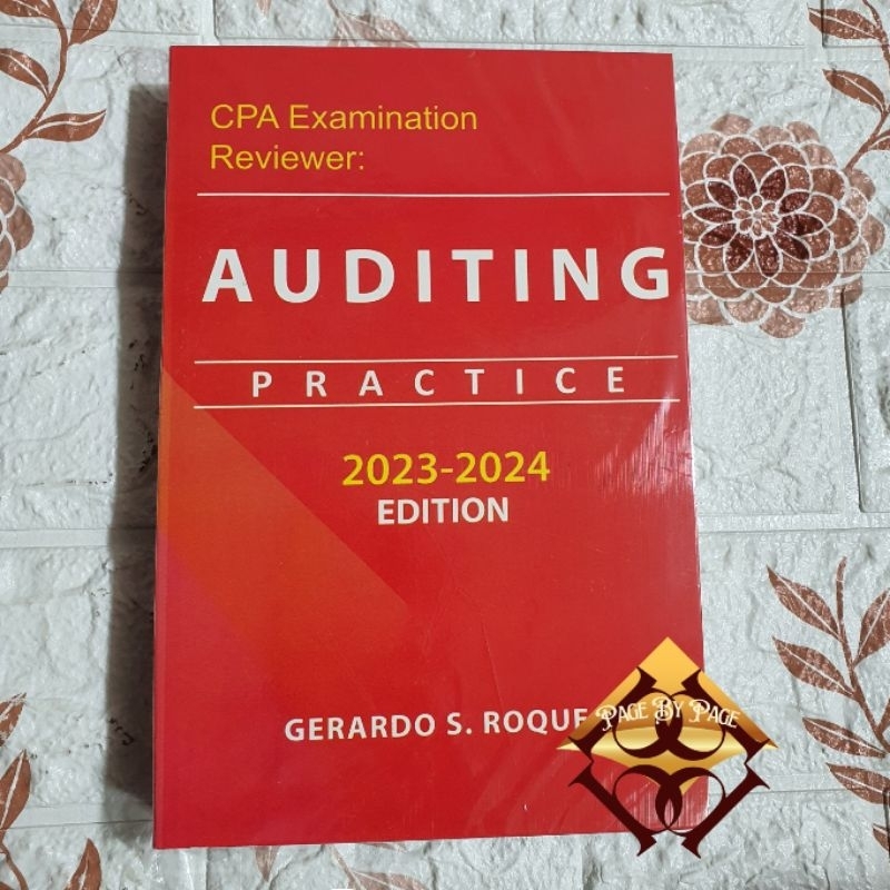 CPA Examination Reviewer Auditing Practice 20232024 edition ByGerardo