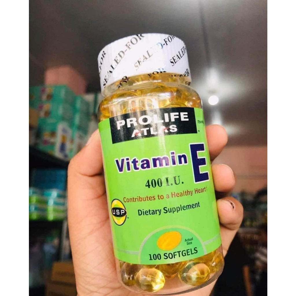 Prolife Atlas Vitamin E 100 Softgels Original with freebies | Shopee ...