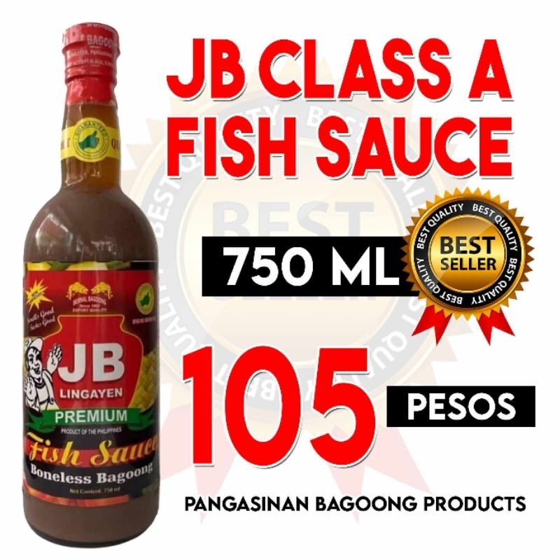 Bernal Premium JB Bagoong 750ML (Fish Sauce-Boneless Bagoong) Class A ...