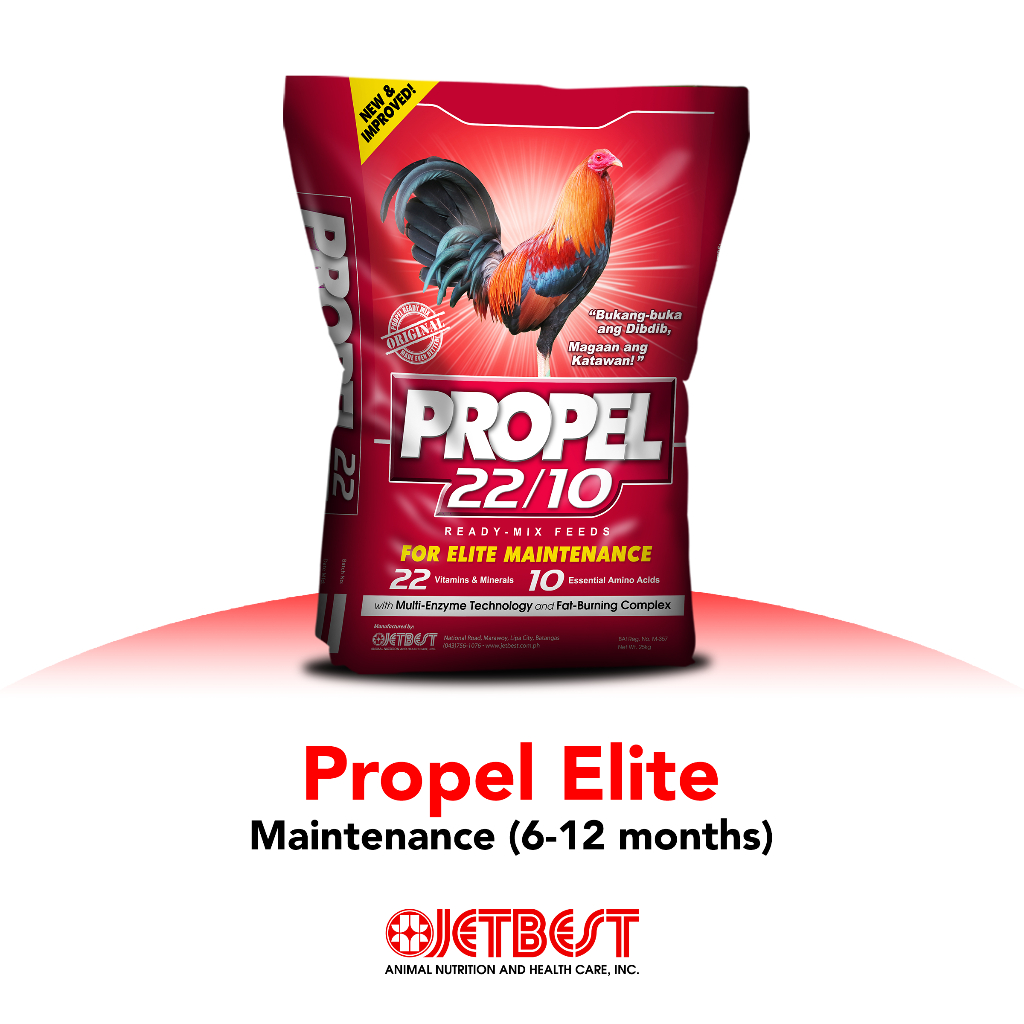 Propel 22/10 Gamefowl Elite Maintenance (25KG) Shopee Philippines