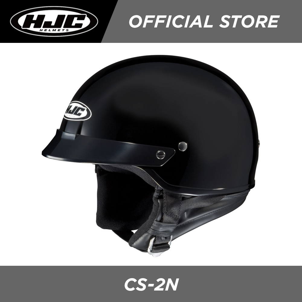HJC Helmets CS2N Half Face Black Shopee Philippines