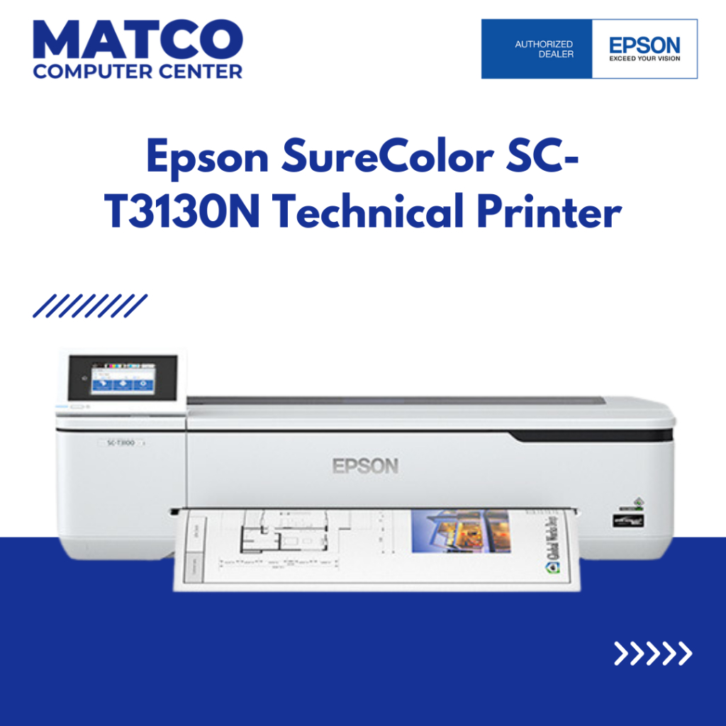 Epson Surecolor Sc T3130n Technical Printer Shopee Philippines 4535