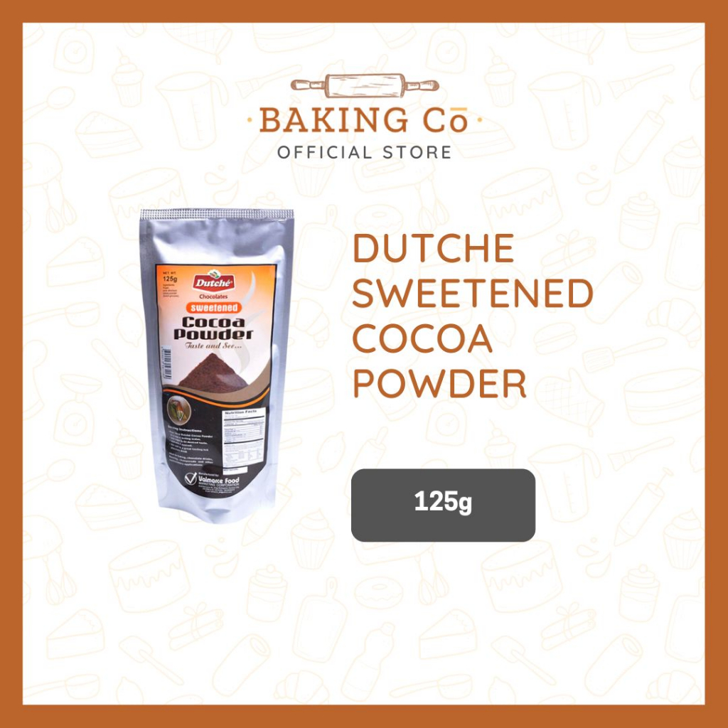 Dutché Sweetened Cocoa Powder - 125g | Shopee Philippines