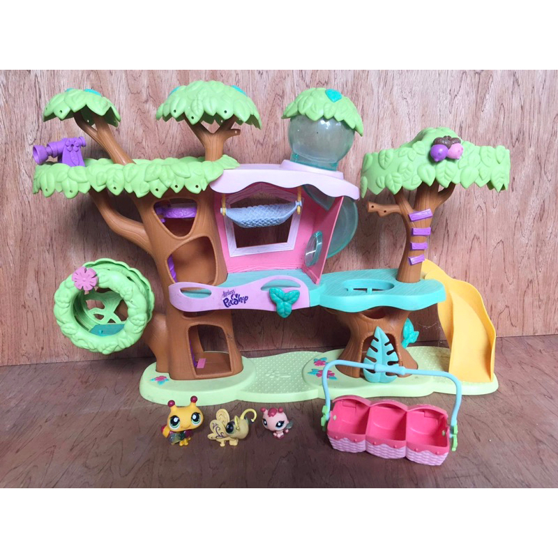 LPS Littlest pet shop Vintage TreeHouse with Figures Shopee Philippines