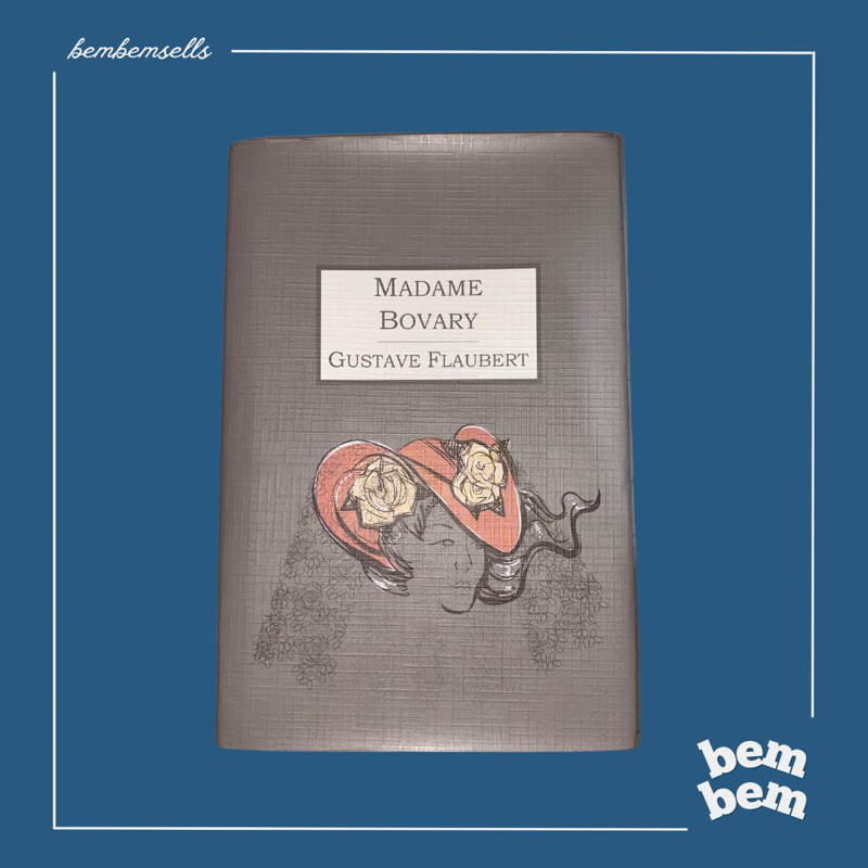 Classic Madame Bovary (1857) - Gustave Flaubert (Hardcover) | Shopee ...