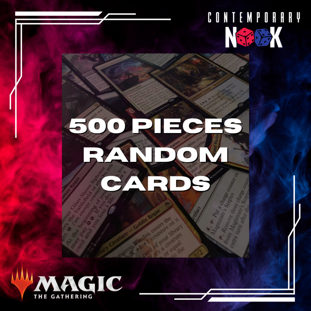 500 pieces MTG Cards Bulk Sale of + Free 5 pieces Rare