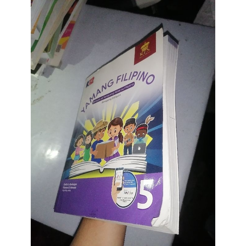 Yamang Filipino 5 Batayan At Sanayang Aklat Sa Filipino Shopee Philippines 3853