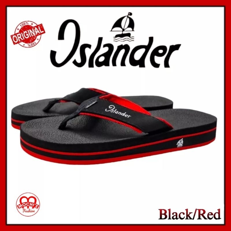 Islander best sale slippers red