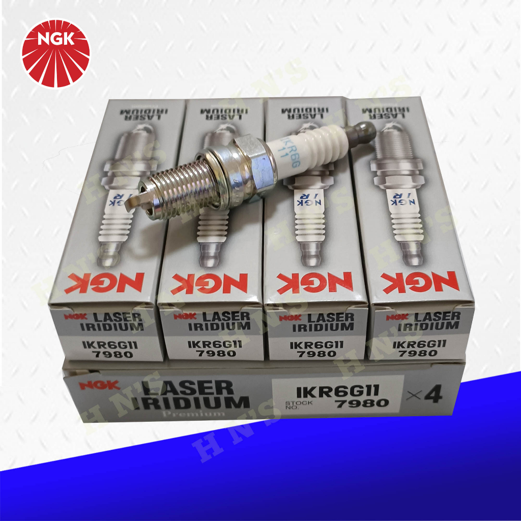 NGK IKR6G11 Laser Iridium Spark Plug for Suzuki Ertiga ( 2013 2016