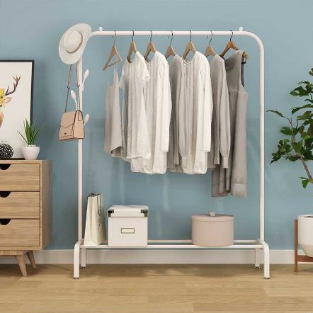Bedroom clothes hanger floor drying rack balcony drying rack single ...