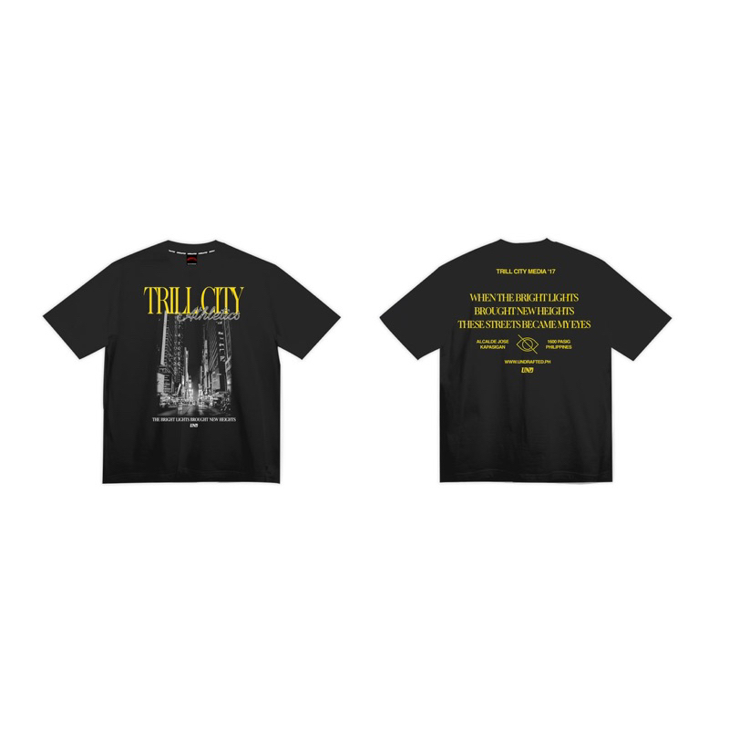 (On-hand) UNDRAFTED “ Trill City Views “ w/Free Sticker | Shopee ...