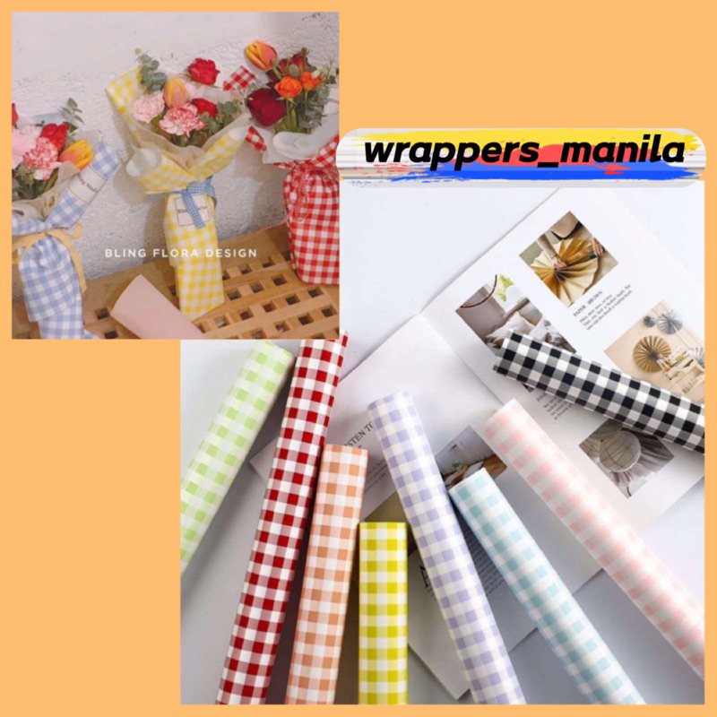 20in1 Pack Life is Full of Colors Wrappers Bouquet Wrapping Materials ...