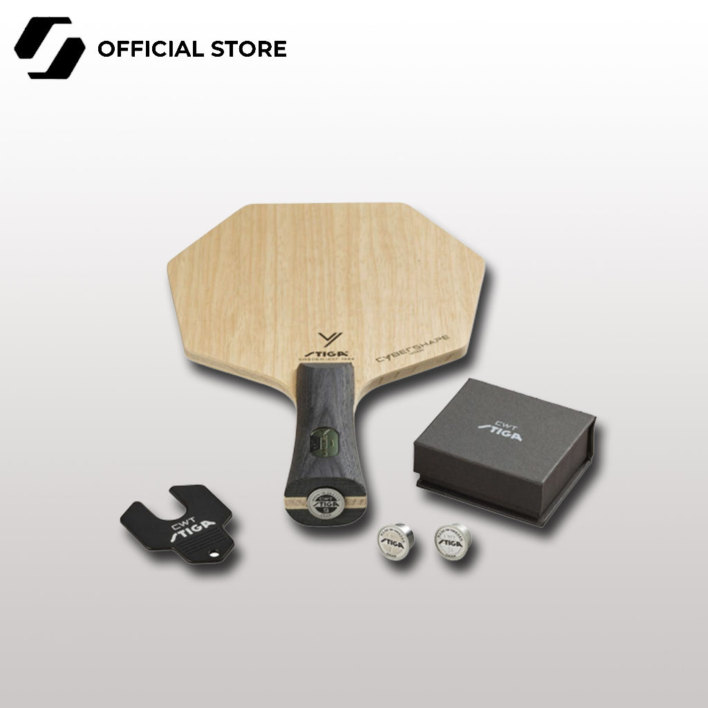 Racchetta Tennis Tavolo STIGA Cybershape - Legno Per Esperti - Tecnologia Pesi Regolabili - Foto 3