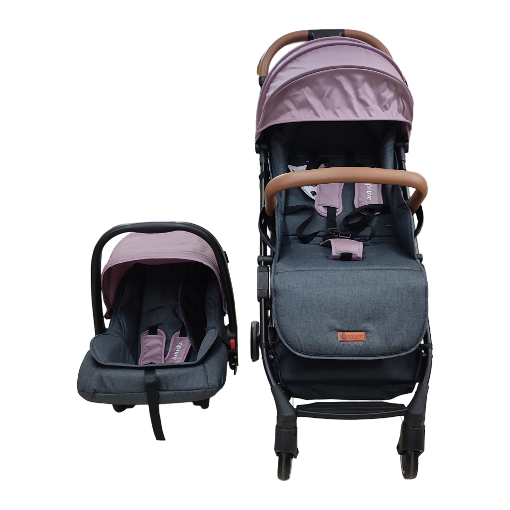 Apruva Trek Stroller Apruva Stroller Brown Apruva Lightweight