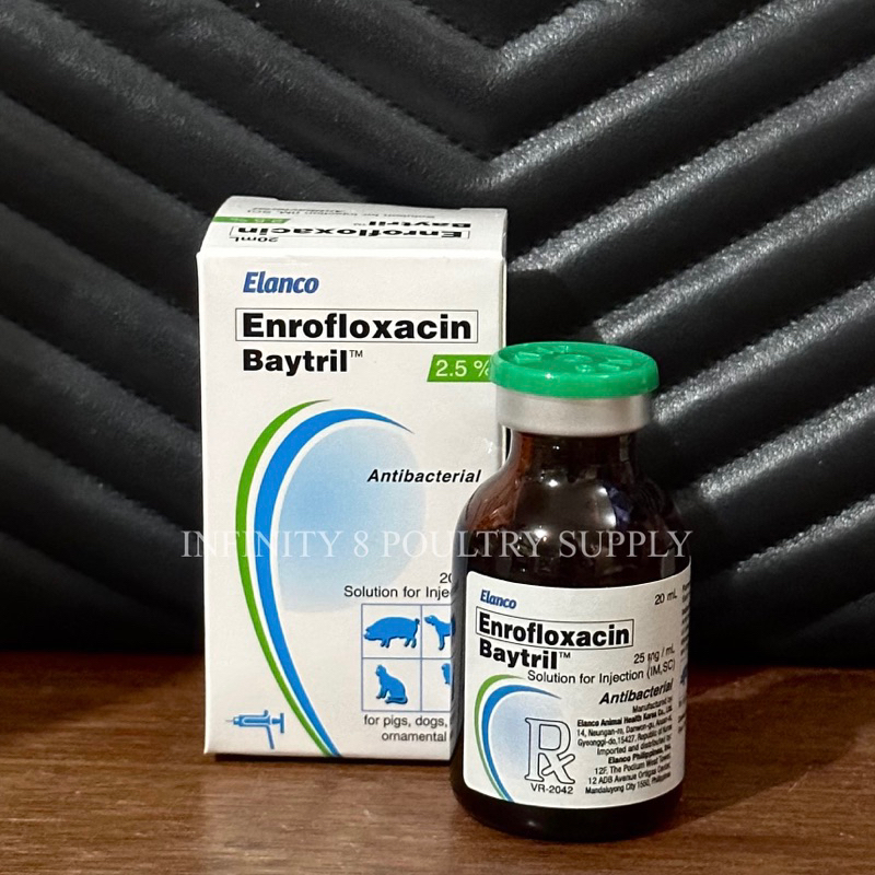 EXPIRY NOVEMBER 2024: Enrofloxacin - Baytril 2.5% 20ml BUY 1 TAKE ...