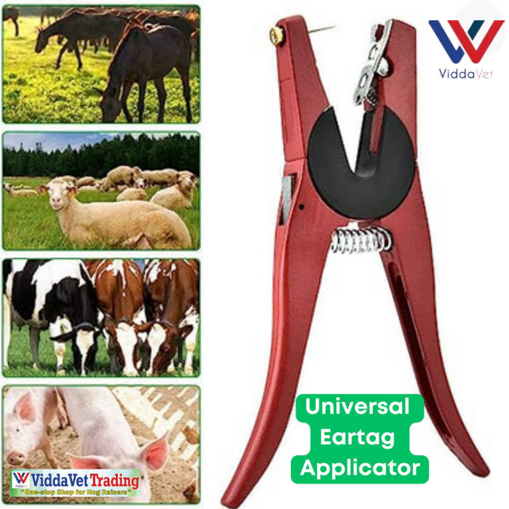 Viddavet Ear tag for goat set eartag pliers for pig ear tag for goat ...