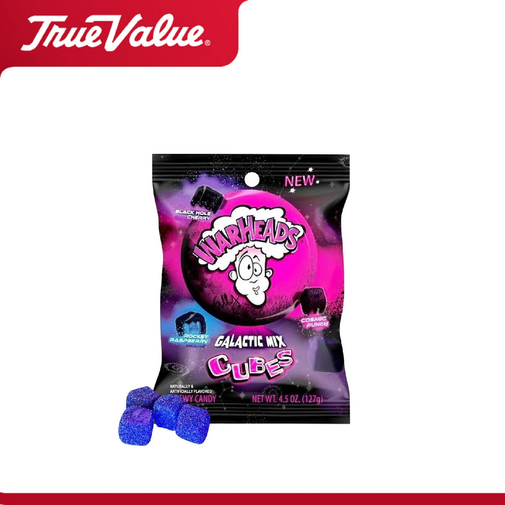Warheads Galactic Mix Cubes Chewy Candy 4.5oz | Shopee Philippines