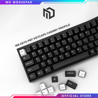 168 Keys WOB Black PBT Keycaps Cherry Profile Double Shot for Mechanical  Gamer Keyboard For GK61 Anne Pro 2 Gateron MX Switches