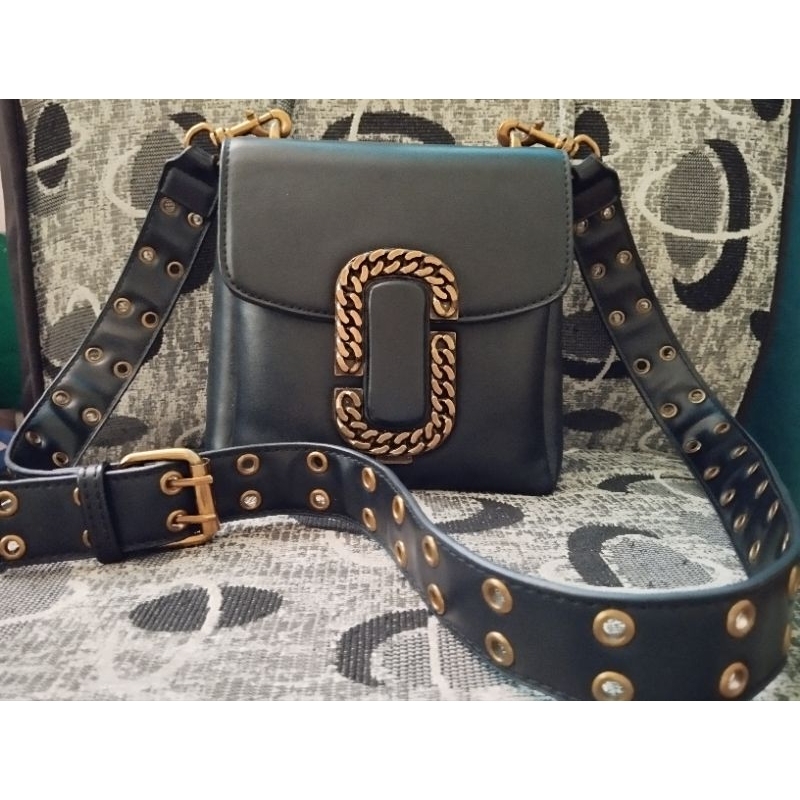 Preloved Marc Jacobs Inspired Crossbody Bag Shopee Philippines