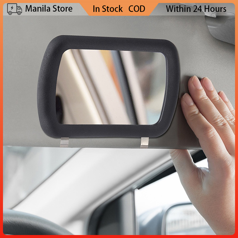 Car Sun Visor Mirror Auto Interior Vanity Mirror Codriver Makeup