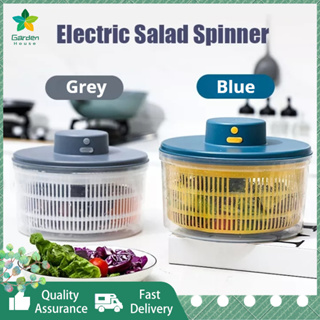 Electric Salad Spinner - Lettuce Vegetable Dryer, USB Rechargeable, Quick  Drying Lettuce Fruit Spinner with - AliExpress