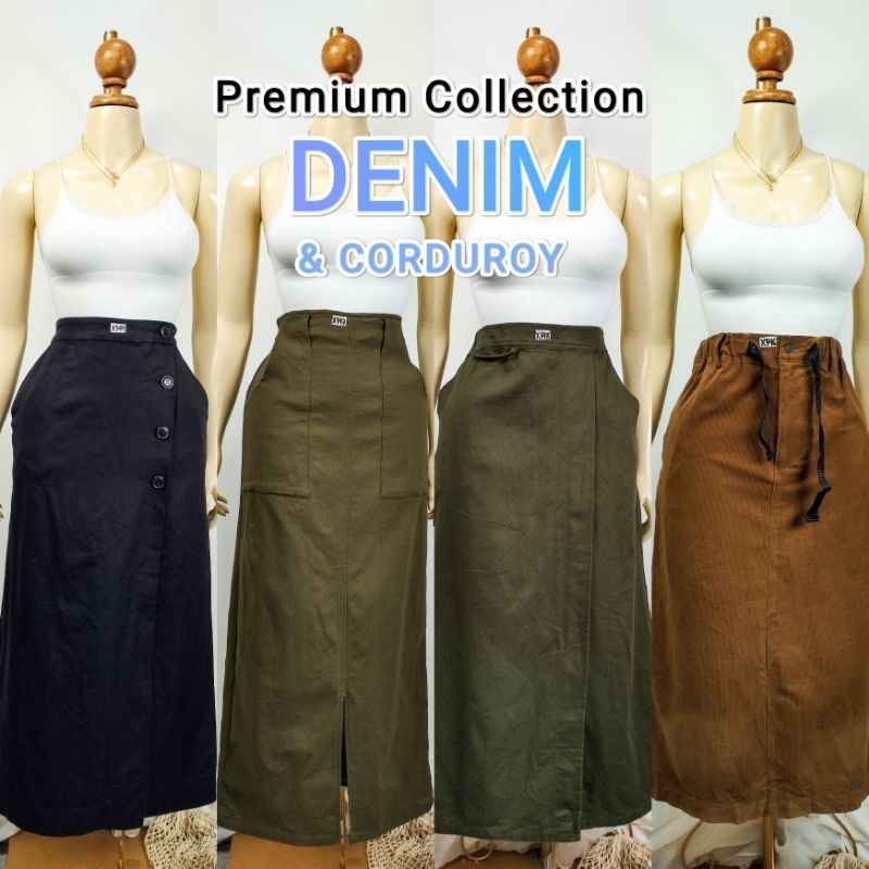 Tinubkan denim skirt Size L