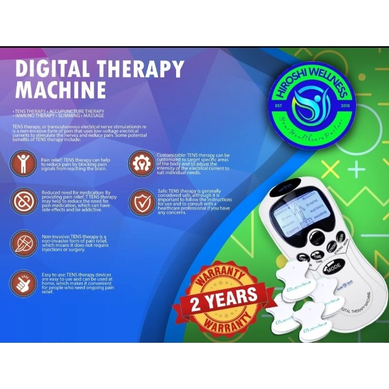 Hiroshi Digital Therapy Machine Hiroshi Wellness Shopee Philippines