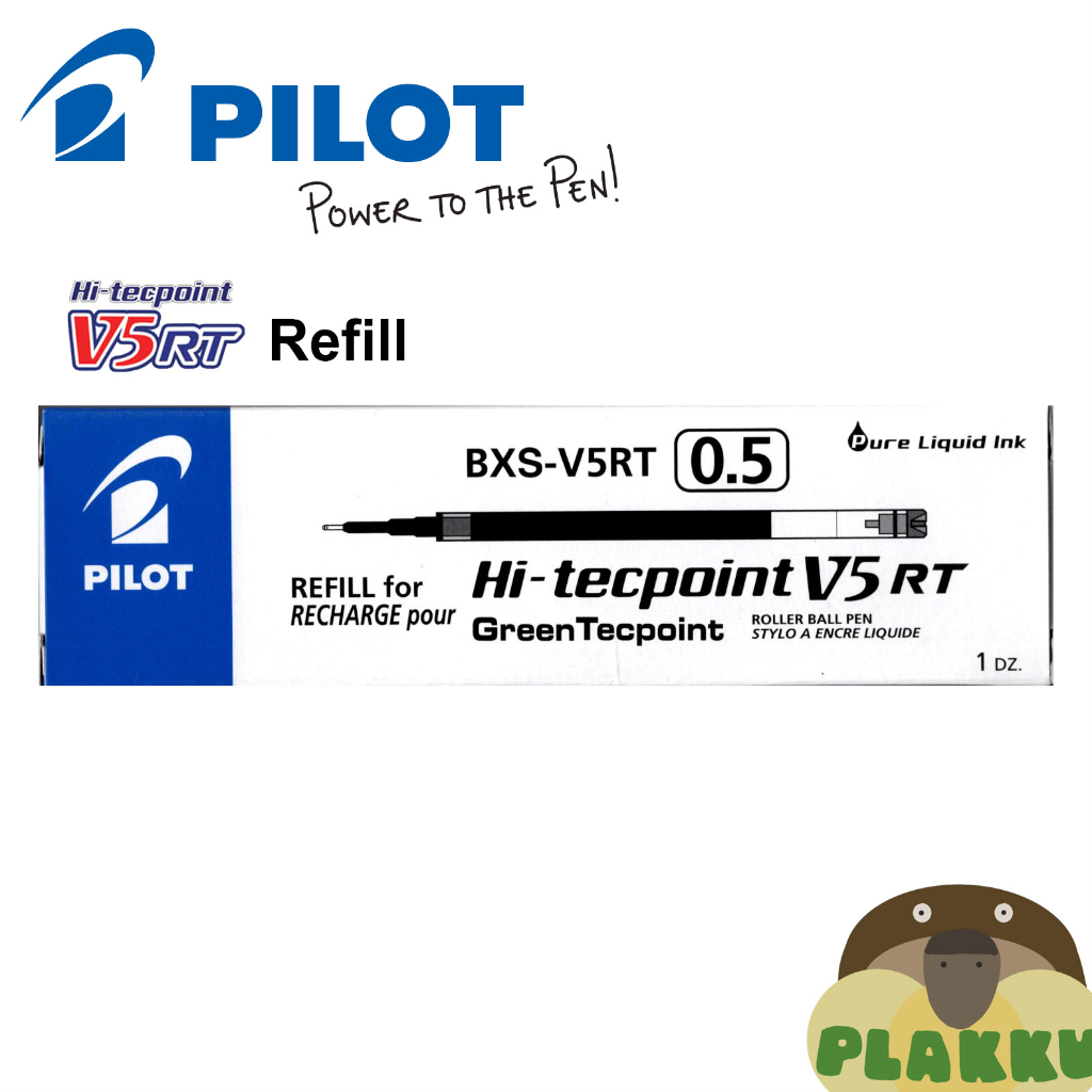 Pilot Hi-Tecpoint V5 RT Refill - BXS-V5RT | Shopee Philippines