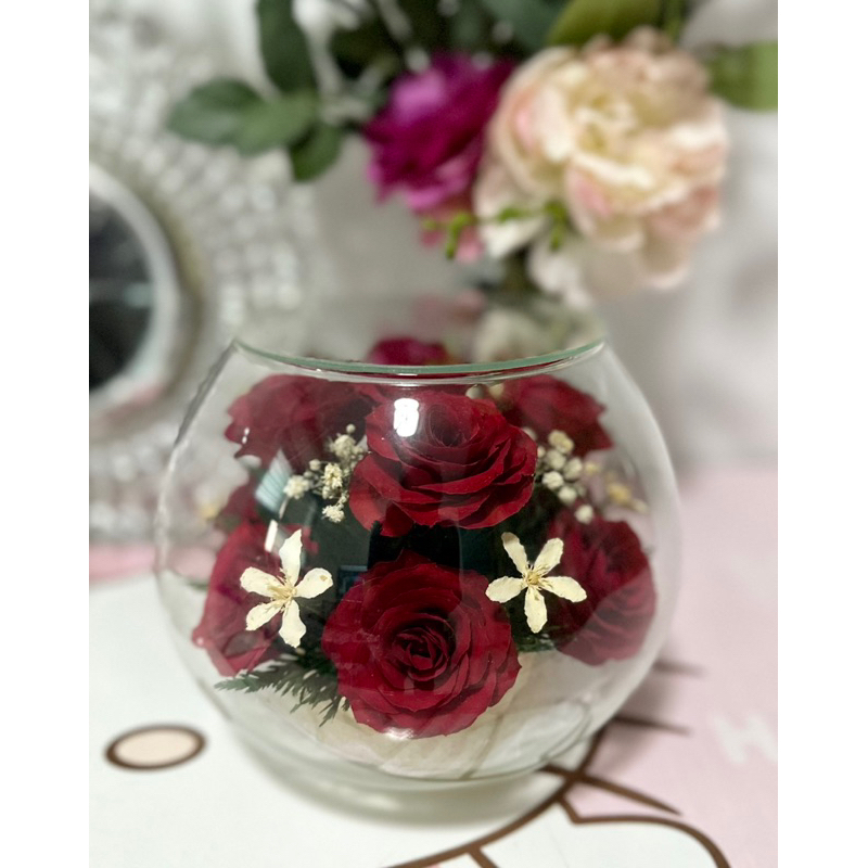 JPN Preserve Flower Dome (6"x7") Shopee Philippines