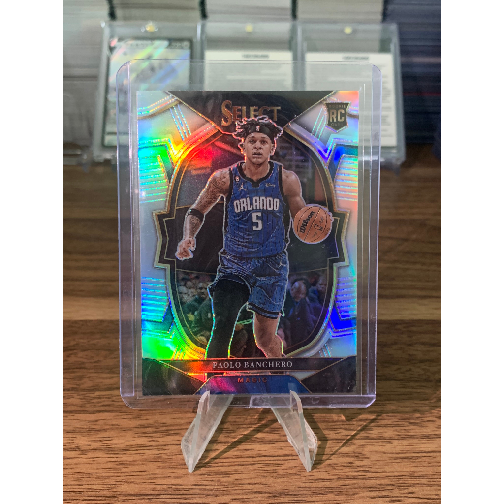 Paolo Banchero Select RC Concourse Silver Prizm 2022-23 Select NBA Card ...