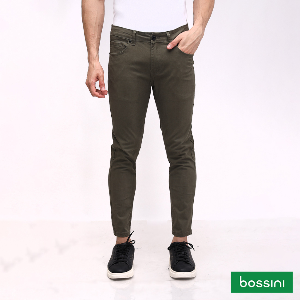 Bossini Chinos Ankle Pants BSB18-0017 | Shopee Philippines