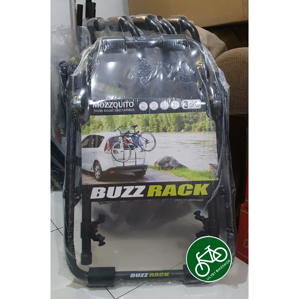 BUZZRACK MOZZQUITO 3 BICYCLE CARRIER FOR SEDAN AND OTHER CAR TYPE