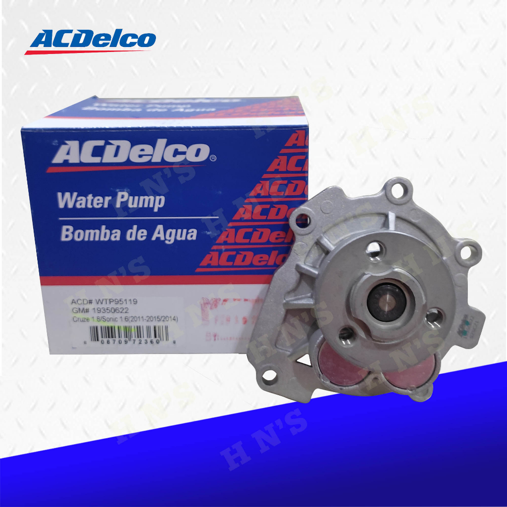 ACDelco Water Pump for Chevrolet Cruze 1.8L, Chevrolet Orlando ...