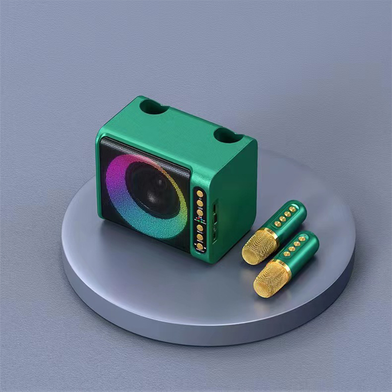 3D stereo amplifier Bluetooth speaker RGB Light wireless Bluetooth dual