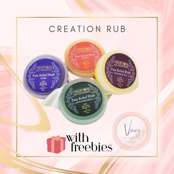 creation massage rub | Shopee Philippines