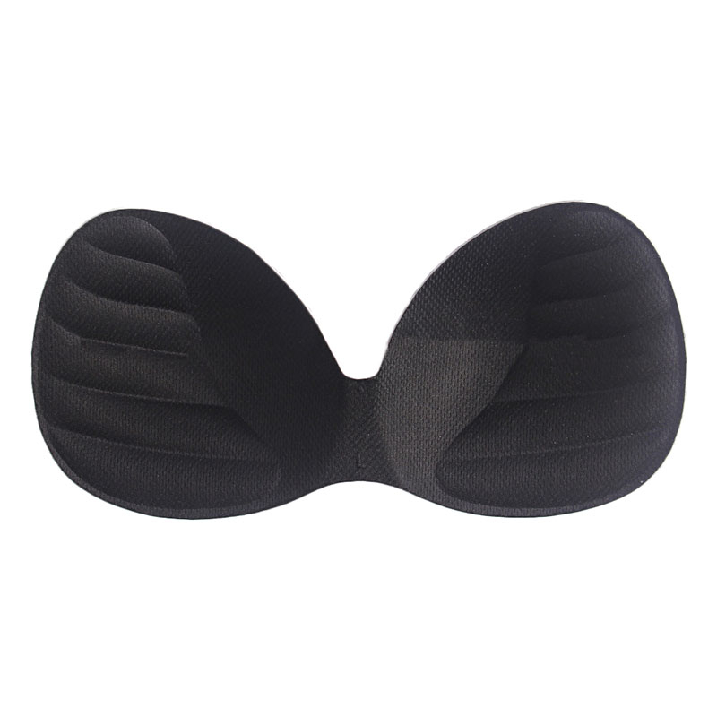 Foam Triangle Sponge Comfy Bra Pads Inserts / Removeable Push Up Breast ...