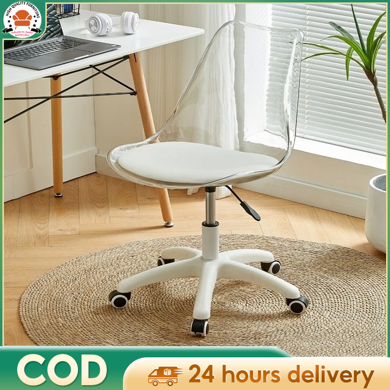 Nordic Style Liftable Swivel Chair Home Office Chair Computer Chair  Ergonomic Chair Study Chair