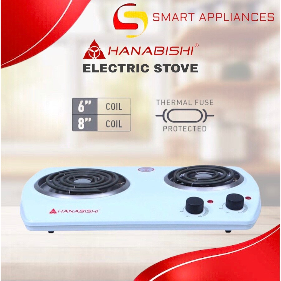 Hanabishi Electric Stove HES100 white by Smart Appliances Center