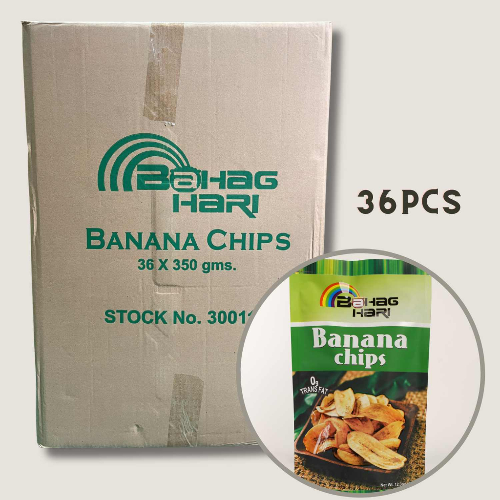 Bahaghari Banana Chips 350g (1 case) Shopee Philippines
