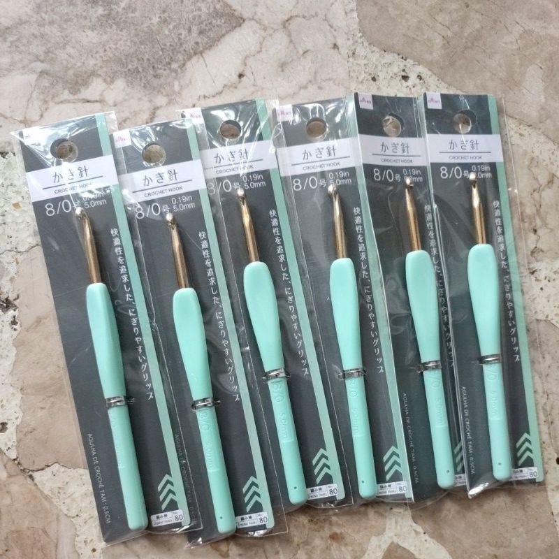 Daiso Crochet hooks (daiso korea/japan) Shopee Philippines
