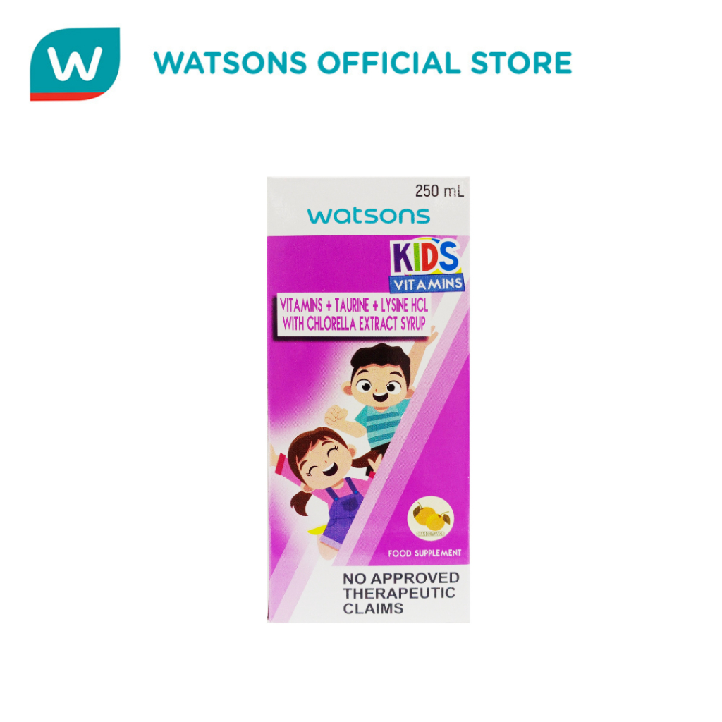WATSONS Kids Vitamins with Taurine + Lysine HCl + Chlorella Extract