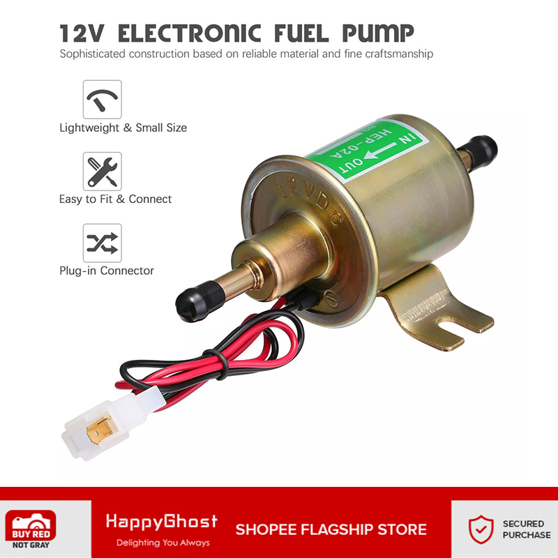 Electric Fuel Pump 12V Universal Diesel Petrol Gasoline For Car ...