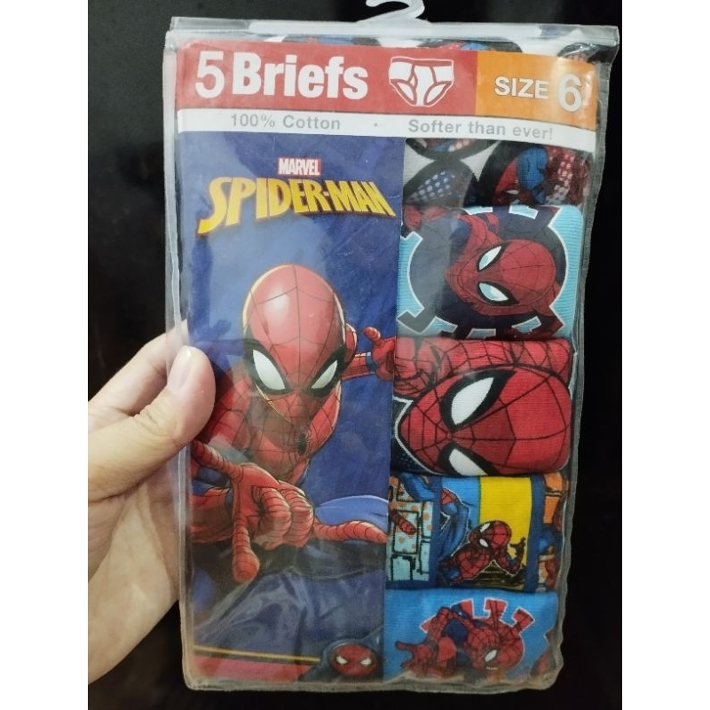 Toddler Boy Girl Brief Panty Underwear Marvel Super Mario Minnie Mouse