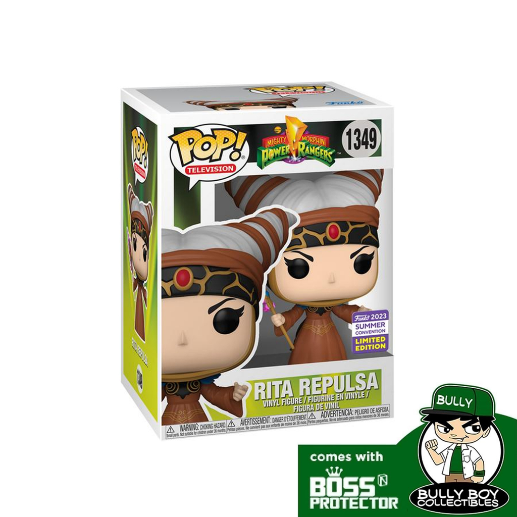 Funko Pop Television Power Rangers - Rita Repulsa (Sce) 1349 With Boss ...