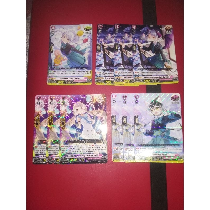 (SET BUNDLE) LYRICAL Effect Trigger and perfect guard set Cardfight